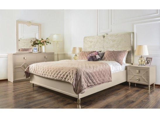 Кровать Фелисия 160x200 см мокко