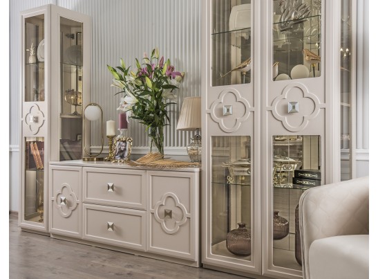 Витрина Фелисия 1-ств мокко