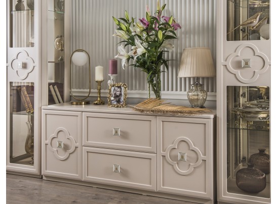 Гостиная Фелисия 1+тв+2 мокко