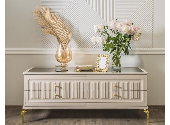 Гостиная Замира 2+тв+2 бежевый