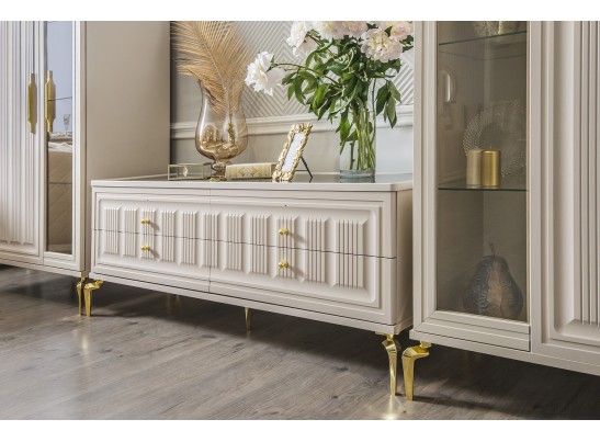 Тумба ТВ Замира бежевый