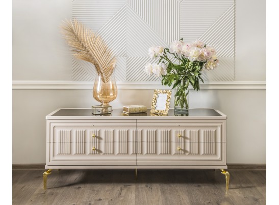 Тумба ТВ Замира бежевый