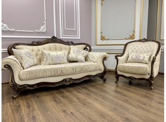 Диван Мона Лиза 3х местный караваджо