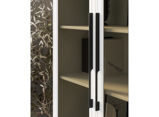 Витрина Стелла 2-ств белый