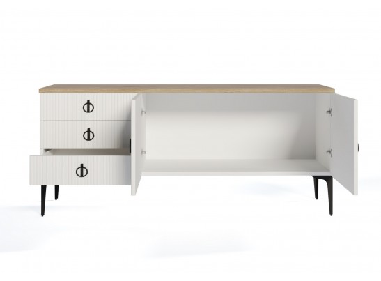 Тумба ТВ Стелла белый