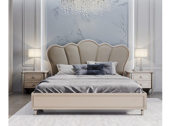 Кровать Диана 160x200 см бежевый