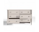 Комод Диана 6 ящиков бежевый