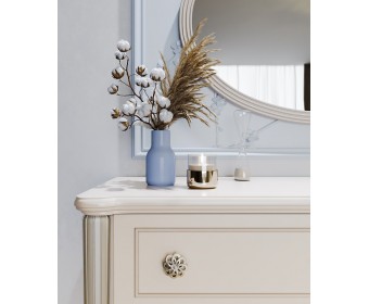 Комод Диана 6 ящиков бежевый