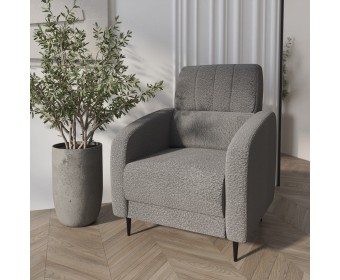 Кресло Стелла серый