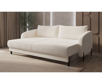 Диван Стелла 3х местный белый