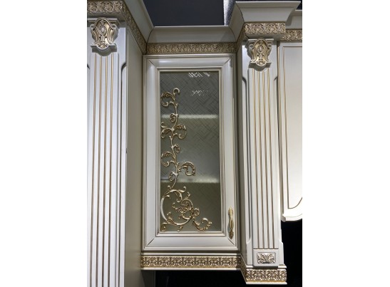 Кухня Патриция 13 (4,8 м) крем перламутр Кухня Патриция 13 (4,8 м) крем перламутр