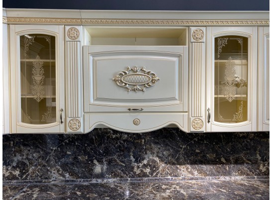 Кухня Глория 29 (4,2*1,5 м) крем