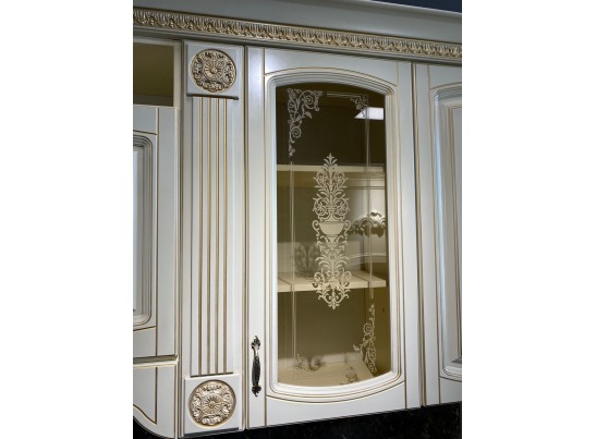 Кухня Глория 29 (4,2*1,5 м) крем