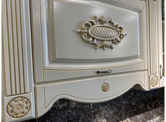 Кухня Глория 29 (4,2*1,5 м) крем