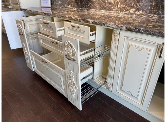 Кухня Афина 5 (3,6 м) крем