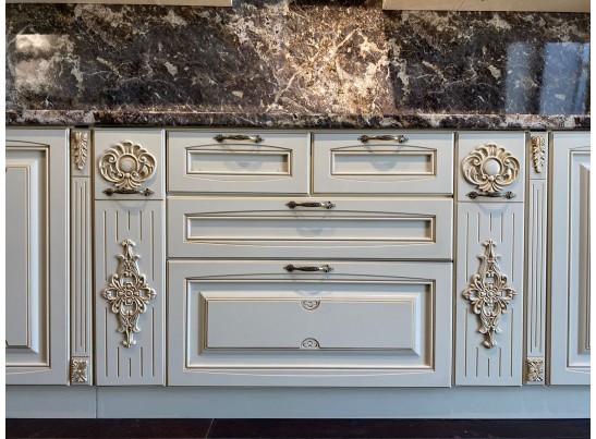 Кухня Афина 10 (3,15*1,5 м) крем