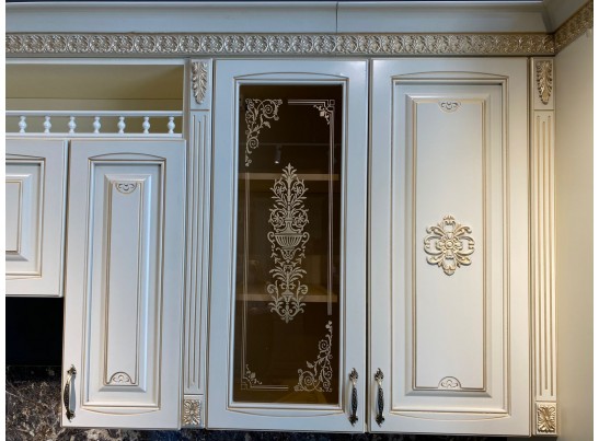 Кухня Афина 24 (3,8*2 м) крем