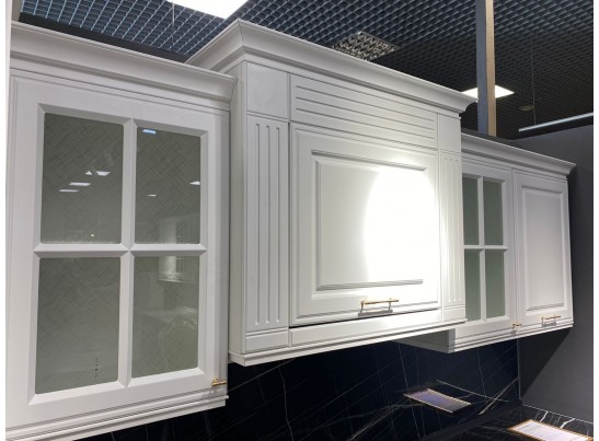 Кухня Гарвард 35 (3,3 м) белый матовый