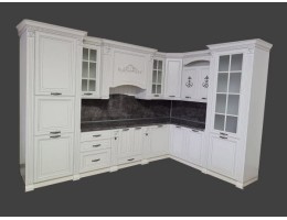 Кухня Кальяри Бьянка 39 (3,5*2,3 м) белый матовый Кухня Кальяри Бьянка 39 (3,5*2,3 м) белый матовый