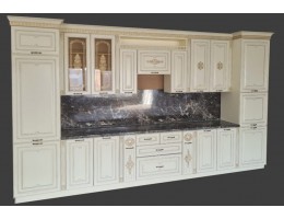 Кухня Афина 32 (4,2 м) крем