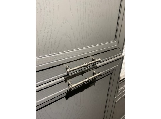 Кухня Берлин 42 (3,6 м) Гриджио-Бьянка