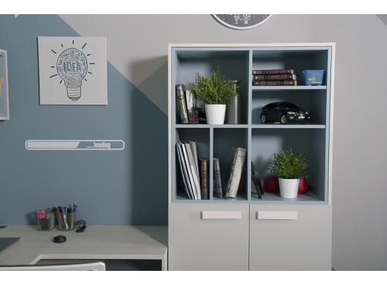 Шкаф для книг RUMIKA