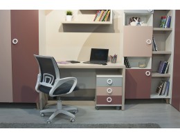 Стол компьютерный SMARTY PINK 160