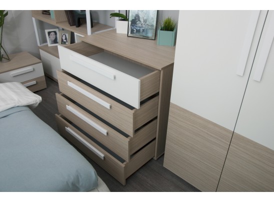 Модульная система спальня BARCELONA/Дуб андреа в Набережных Челнах