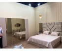 Спальня "Ницца Luxury" (6ти ств. кровать,ламели) мокко/крем в Набережных Челнах