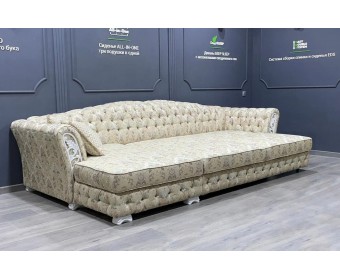Диван трехместный "ТУРИН" с оттоманкой (МАКСИ)