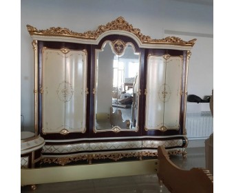Спальный гарнитур Версаль (орех-золото)