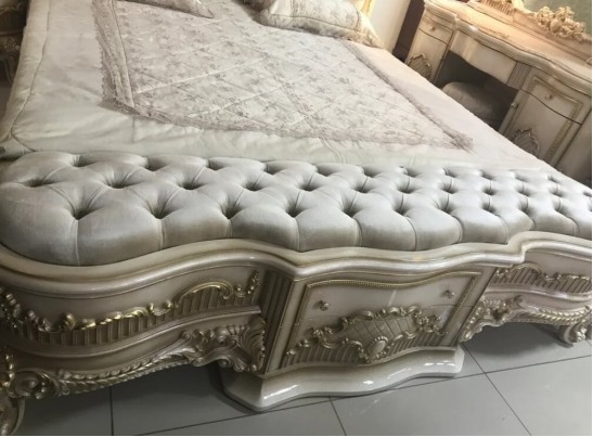 Спальный гарнитур Кассиопея, слоновая кость