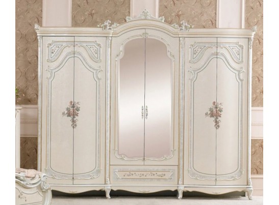 Спальный гарнитур Королева, слоновая кость