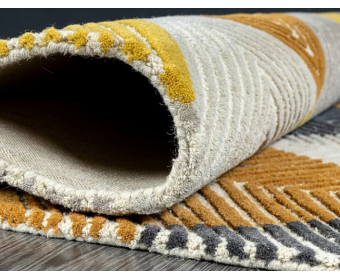 Индийский ковёр шерстяной HARLEQUIN 170 x 240 см