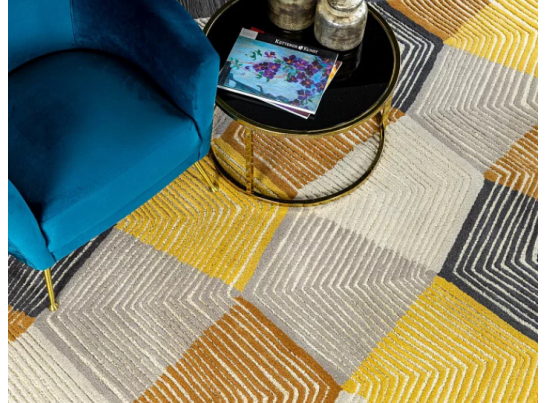 Индийский ковёр шерстяной HARLEQUIN 170 x 240 см