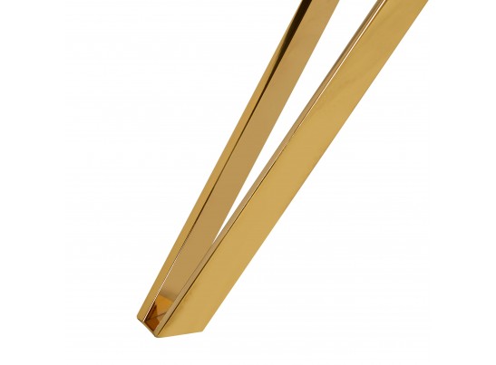 Стол обеденный с круглой столешницей из закаленнго стекла