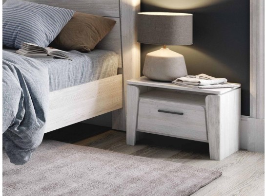 Тумба с ящиком "Мальта" спальня Дуб винтерберг в Набережных Челнах