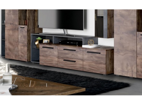 Тумба 2 дв 2 ящ "Глазго" гостиная в Набережных Челнах