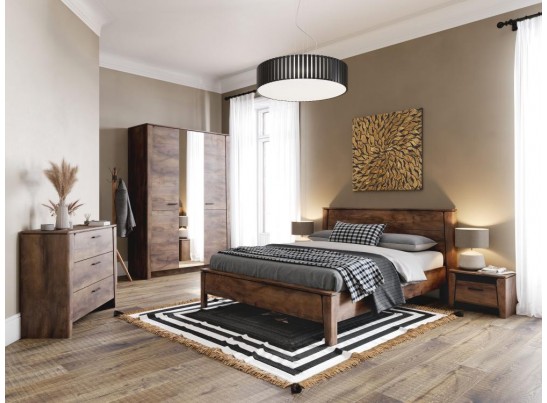 Шкаф трехдверный "Мальта" спальня Таксония в Набережных Челнах