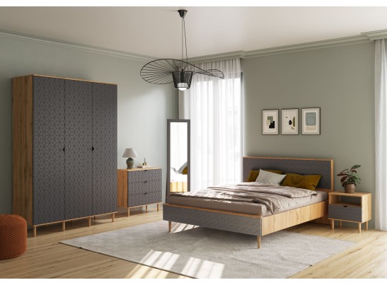 Шкаф трехдверный Денвер в Набережных Челнах