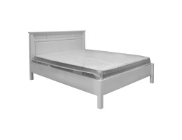 Кровать "Рауна" М-140-БИ (белый воск УКВ)