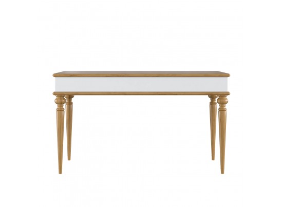 Стол письменный "Рандеву" 003 (белый, серый) в Набережных Челнах