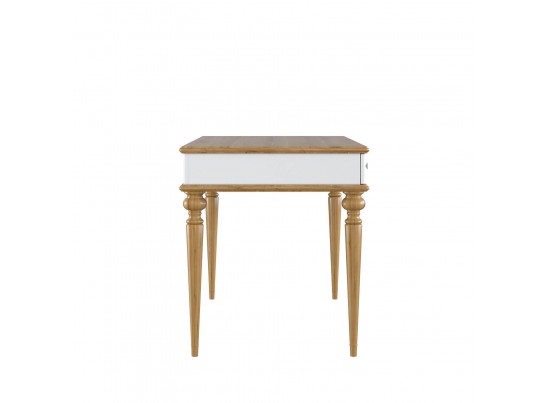 Стол письменный "Рандеву" 003 (белый, серый) в Набережных Челнах