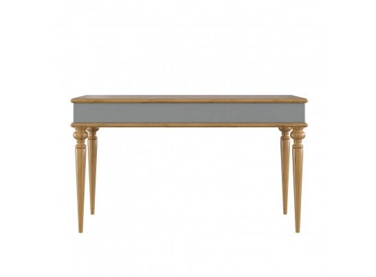 Стол письменный "Рандеву" 003 (белый, серый) в Набережных Челнах