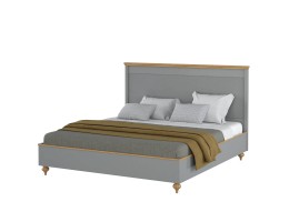  Кровать "Рандеву" 160 (белый, серый)