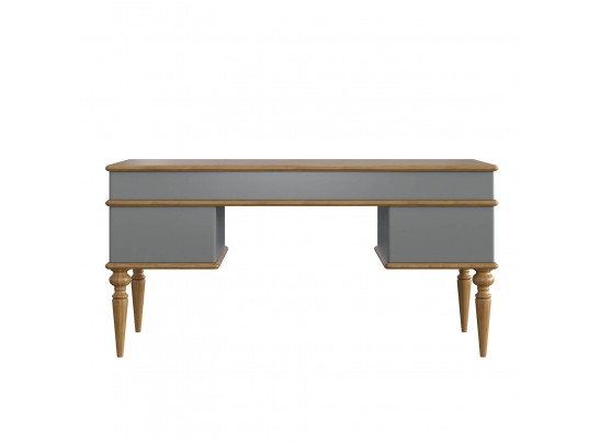 Стол письменный "Рандеву" 007 (белый, серый) в Набережных Челнах