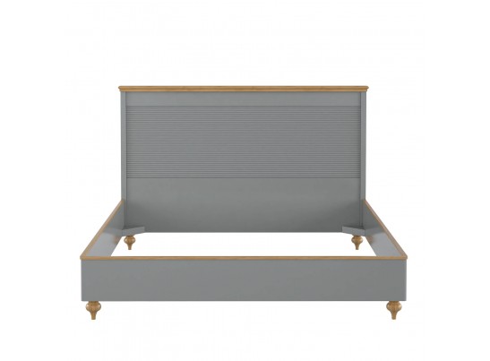 Кровать "Рандеву" 180 (белый, серый) в Набережных Челнах