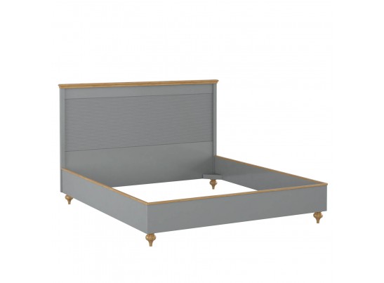 Кровать "Рандеву" 180 (белый, серый) в Набережных Челнах