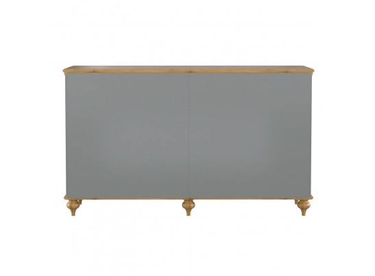 Комод "Рандеву" 08 (белый, серый) в Набережных Челнах