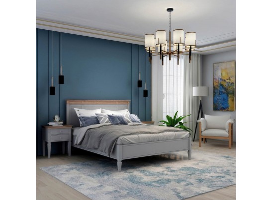 1.1.3 Кровать "Ольса" 160 (серый 7042/антик 24) в Набережных Челнах